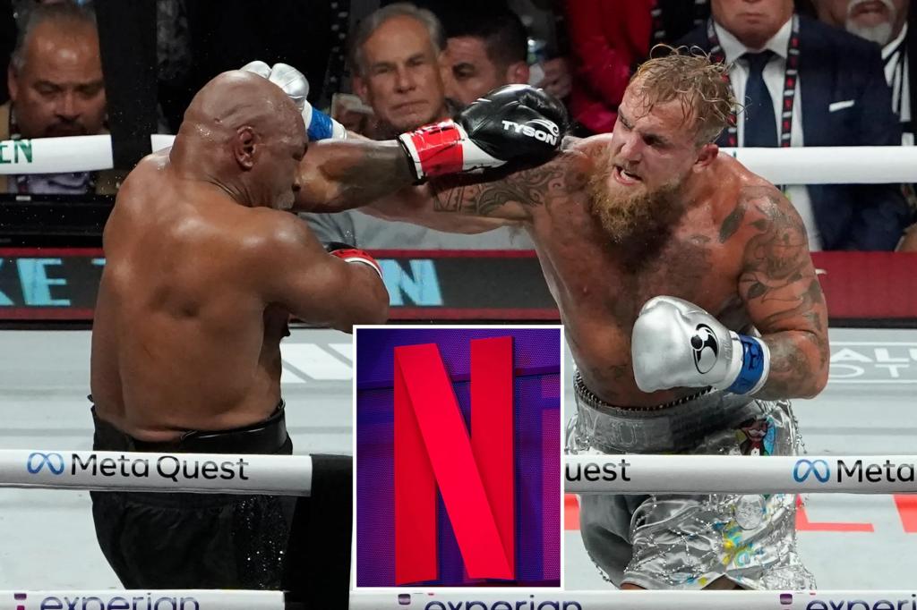 Netflix hit with $50 million lawsuit over Mike Tyson-Jake Paul streaming glitches